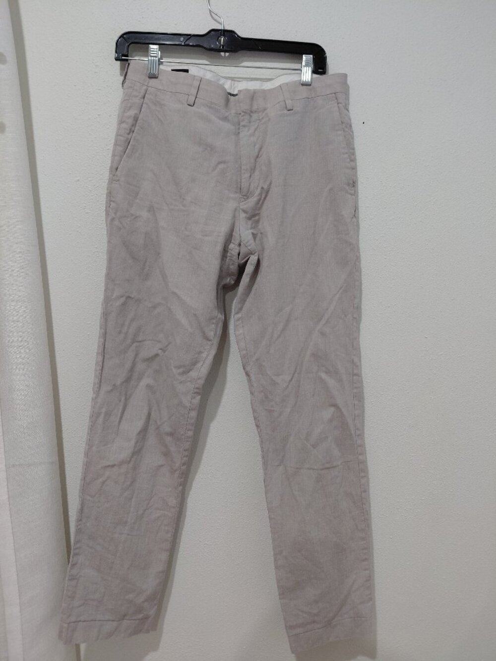 J Crew Ludlow Mens Linen Slim Pants 30 x 32